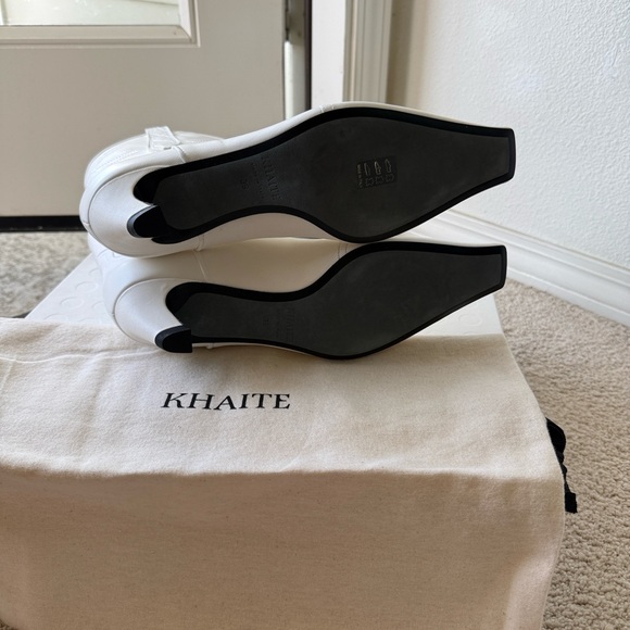 KHAITE White Heeled Boots - Picture 8 of 12
